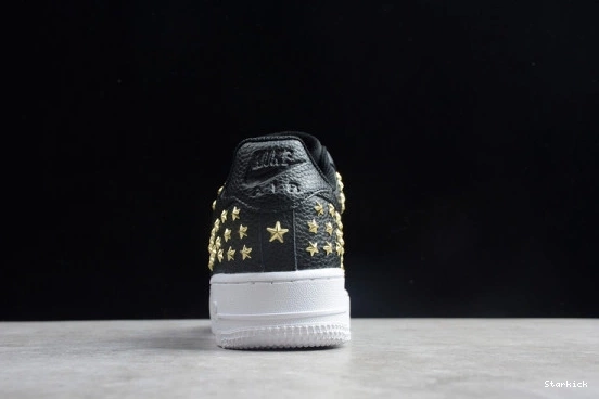 LOW STARS AIR BLACK AR0639-001 FORCE 1 NIKE 1119